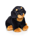 One Coast Plush Animals Rottweiler-SM Plush Working Dogs:  Bernese, Dalmatian, Husky, Shiba Inu, Chow, Dobie, Rottie