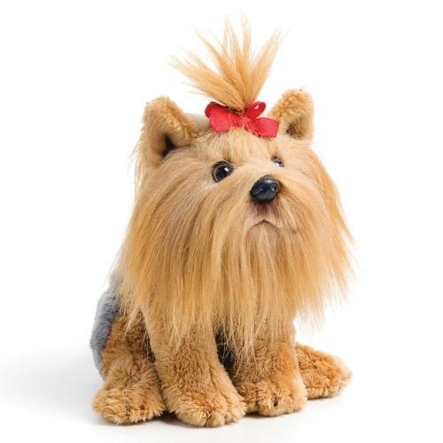 One Coast Plush Animals Yorkie-Beanie Plush Toy Dogs: Yorkie, Chihuahua, Pug Demdaco