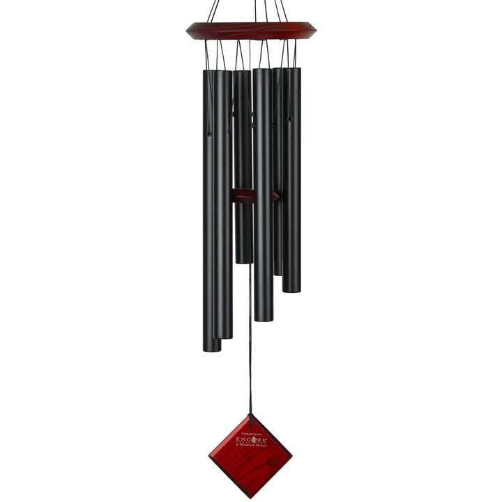 One Coast - Woodstock Chimes Chime Black Woodstock Chimes of Pluto with Color Options