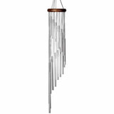 Rainfall Habitats Windchime- Silver Woodstock Chimes