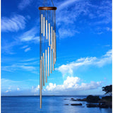 One Coast - Woodstock Chimes Chime Rainfall Habitats Windchime- Silver Woodstock Chimes