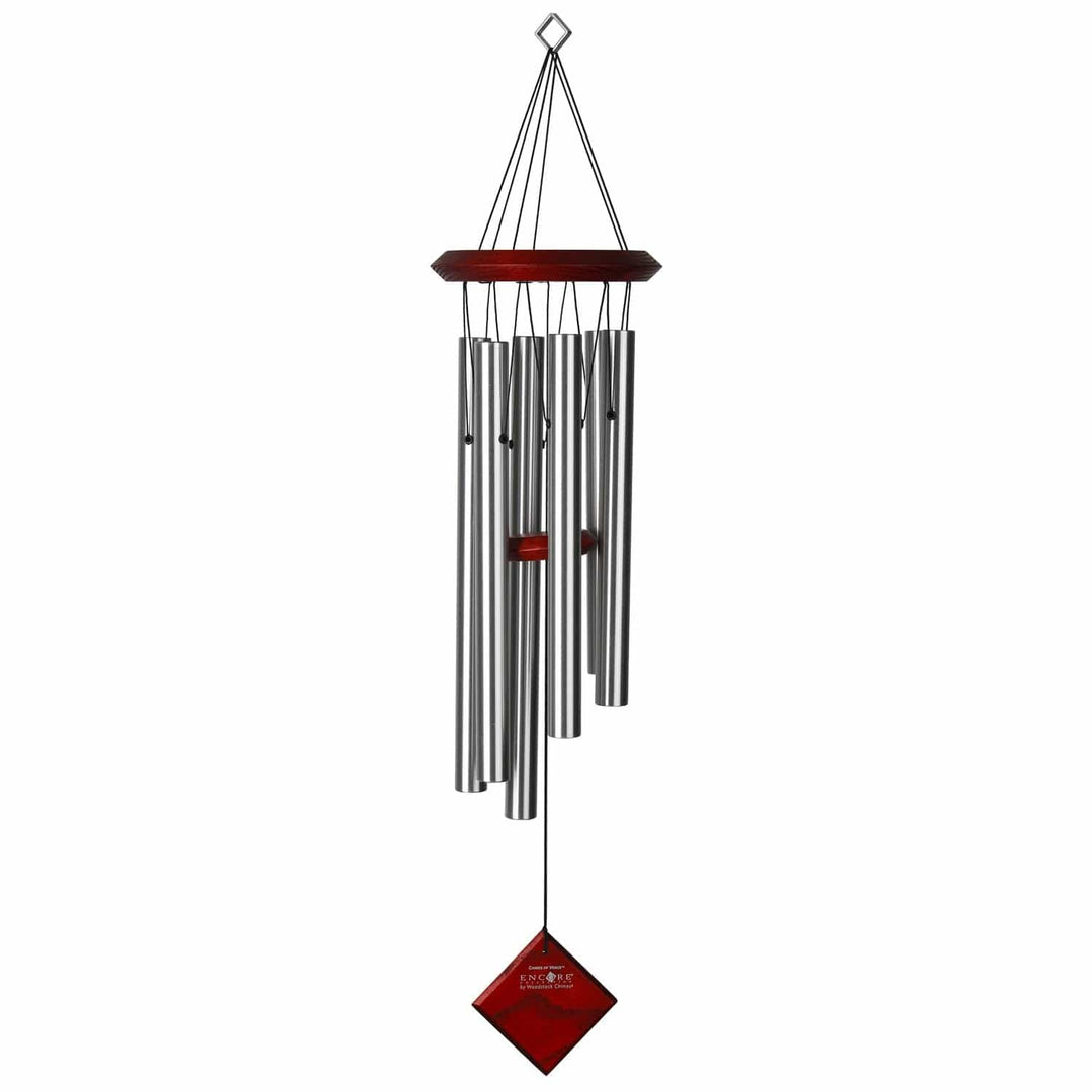 One Coast - Woodstock Chimes Chime Silver Woodstock Chimes of Pluto with Color Options