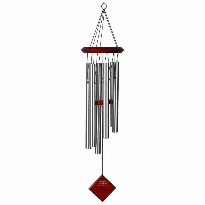 One Coast - Woodstock Chimes Chime Silver Woodstock Chimes of Pluto with Color Options