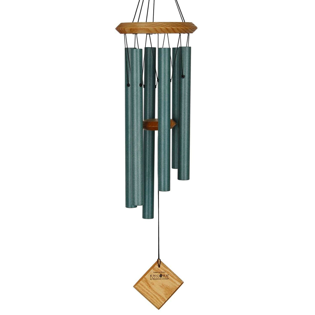 One Coast - Woodstock Chimes Chime Verdigris Woodstock Chimes of Pluto with Color Options