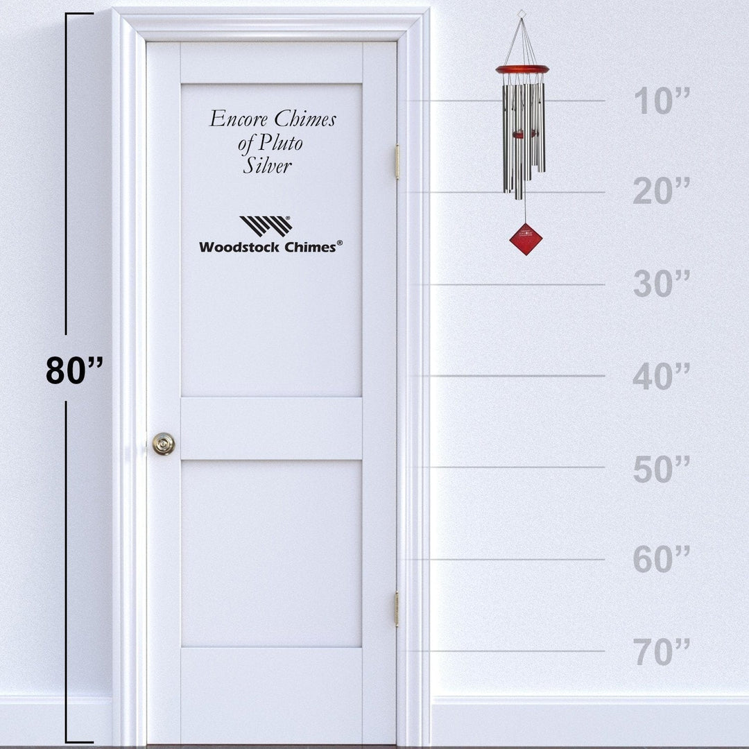 One Coast - Woodstock Chimes Chime Woodstock Chimes of Pluto with Color Options