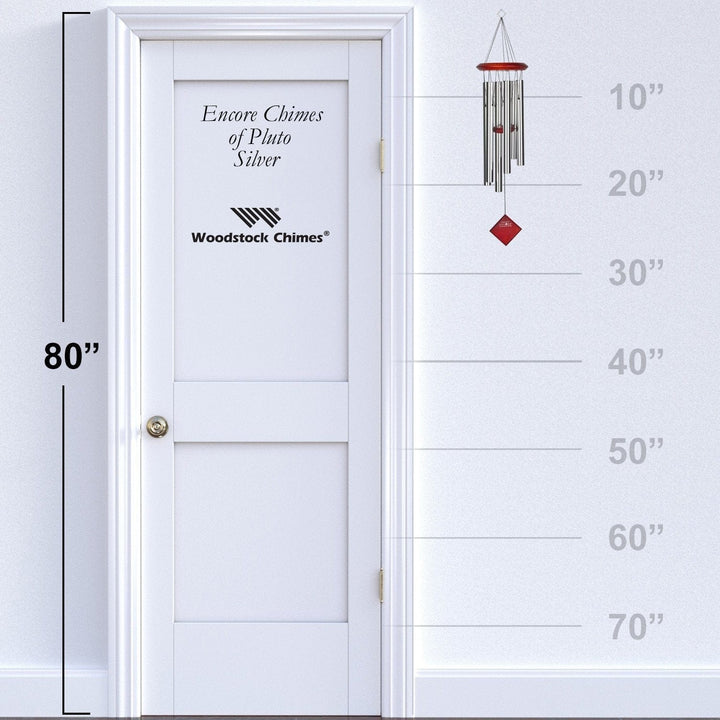 One Coast - Woodstock Chimes Chime Woodstock Chimes of Pluto with Color Options