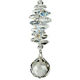 One Coast - Woodstock Chimes Decor Ball Crystal Cascade - Heart & Ice Suncatchers