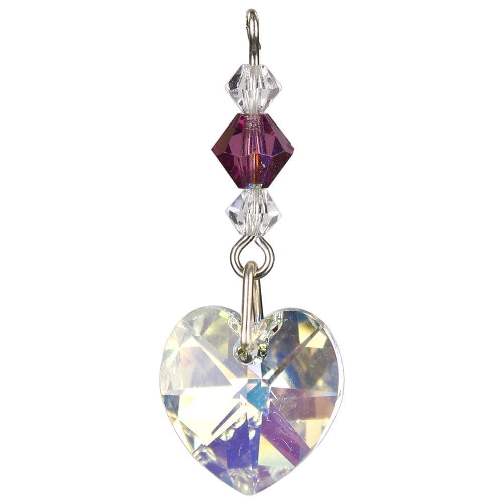 One Coast - Woodstock Chimes Decor Birthstone Guardian Angel Ornaments -12 Colors, Handmade Sparkling Crystals!*