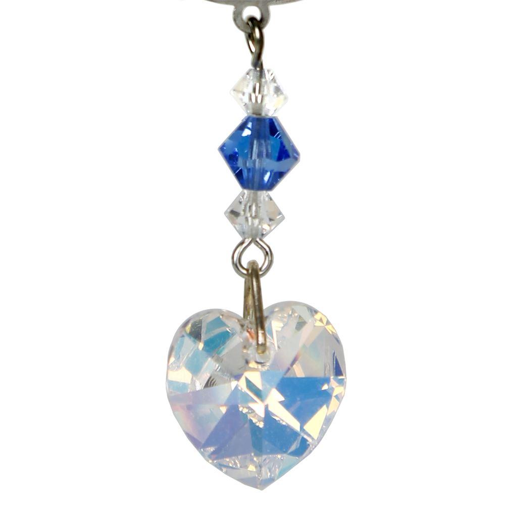 One Coast - Woodstock Chimes Decor Birthstone Guardian Angel Ornaments -12 Colors, Handmade Sparkling Crystals!*