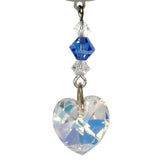 One Coast - Woodstock Chimes Decor Birthstone Guardian Angel Ornaments -12 Colors, Handmade Sparkling Crystals!*