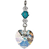 One Coast - Woodstock Chimes Decor Birthstone Guardian Angel Ornaments -12 Colors, Handmade Sparkling Crystals!*