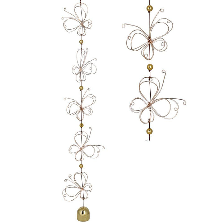 One Coast - Woodstock Chimes Decor Butterfly* Butterfly & Lotus Quintet Garden Cascade by Woodstock Chimes