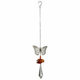 One Coast - Woodstock Chimes Decor Butterfly, Dragon Fly, Bee & Monarch BUTTERFLY Nature Suncatchers-CRYSTAL FANTASY™ *