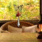 One Coast - Woodstock Chimes Decor Butterfly, Dragon Fly, Bee & Monarch BUTTERFLY Nature Suncatchers-CRYSTAL FANTASY™ *