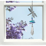 One Coast - Woodstock Chimes Decor Butterfly, Dragon Fly, Bee & Monarch BUTTERFLY Nature Suncatchers-CRYSTAL FANTASY™ *