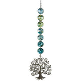 One Coast - Woodstock Chimes Decor Crystal Radiance Tree of Life-Swarovski Crystal Suncatcher