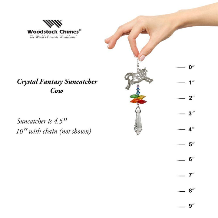 One Coast - Woodstock Chimes Decor FAVORITE Farm Animals as Beautiful Suncatchers! Crystal Fantasy*