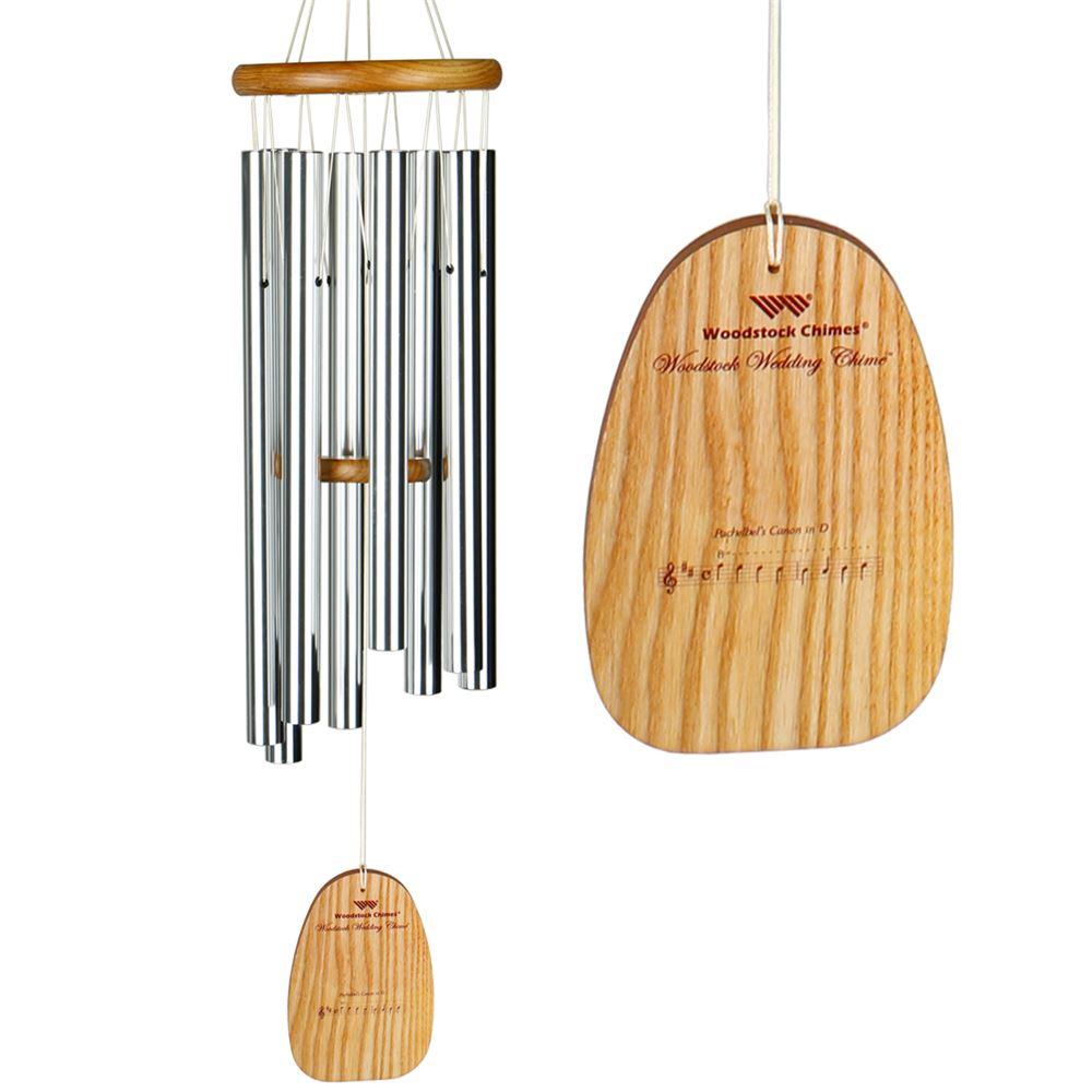 One Coast - Woodstock Chimes Decor Med Wedding Chime-Tuned to the Pachelbel's Canon in D Wedding March*