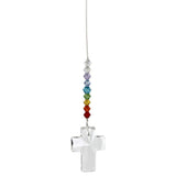 One Coast - Woodstock Chimes Decor Rainbow OUT OF STOCK Crystal Cross Rainbow Maker/Suncatcher