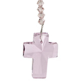 One Coast - Woodstock Chimes Decor Rose OUT OF STOCK Crystal Cross Rainbow Maker/Suncatcher