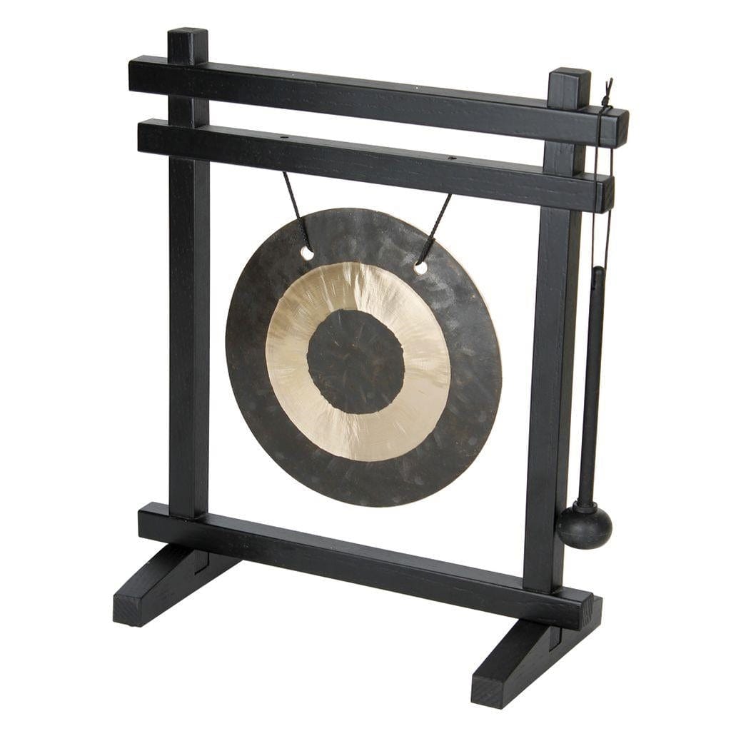 One Coast - Woodstock Chimes Decor Table Gong-Perfect Table Sized Gong for Family Fun!*