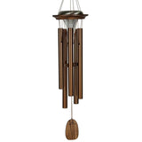 Lrg Bronze Solar Windchimes-Glow in the Dark while Making Beautiful Music in the Evenings*