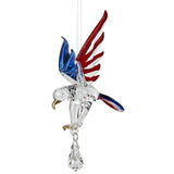 One Coast - Woodstock Chimes Gifts For the Home Fantasy Glass Crystal Suncatchers-Eagle, Hummingbird, Songbird and Dragonfly