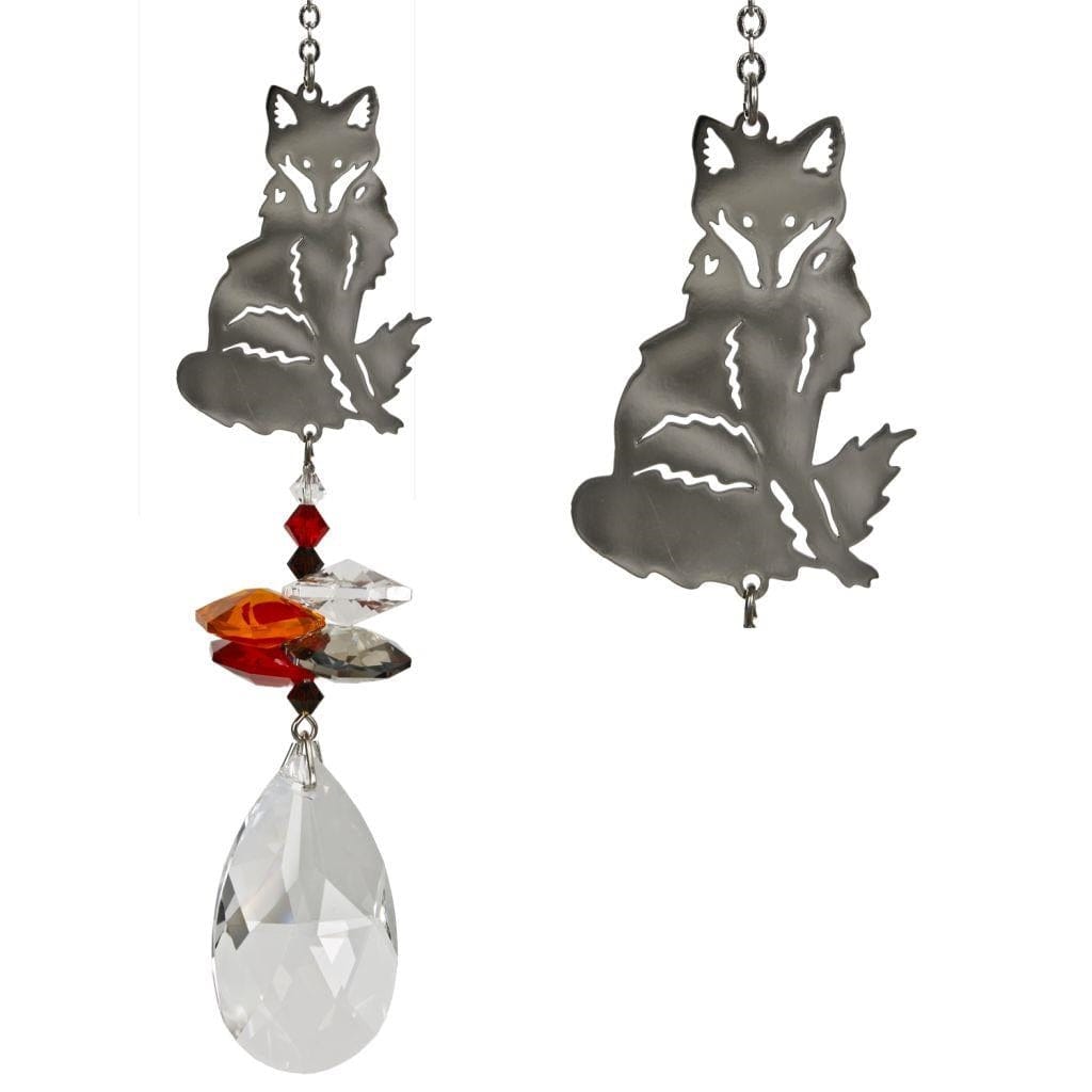 One Coast - Woodstock Chimes Home & Garden:Yard, Garden & Outdoor Living:Décor:Wind Chimes Fox Wild Things Crystal Fantasy Suncatchers by Woodstock Chimes*
