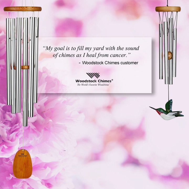 One Coast - Woodstock Chimes Wind Chime Amazing Grace Wind Chimes by Woodstock Chimes-Best Loved Melody Chimes Made in the USA