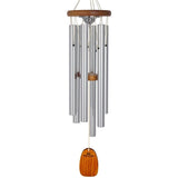 One Coast - Woodstock Chimes Wind Chime Memorial Silver / Medium Amazing Grace Wind Chimes by Woodstock Chimes-Best Loved Melody Chimes Made in the USA