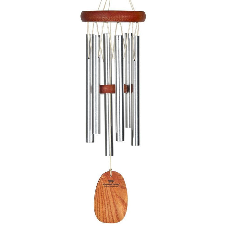 One Coast - Woodstock Chimes Wind Chime Silver / Small Amazing Grace Wind Chimes by Woodstock Chimes-Best Loved Melody Chimes Made in the USA