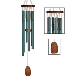 One Coast - Woodstock Chimes Wind Chimes Green* Woodstock Pachelbel Canon Chime, Bronze, Green or Silver - Famous Melodies Collection*