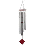 One Coast - Woodstock Chimes Wind Chimes Silver WOODSTOCK CHIMES OF EARTH™