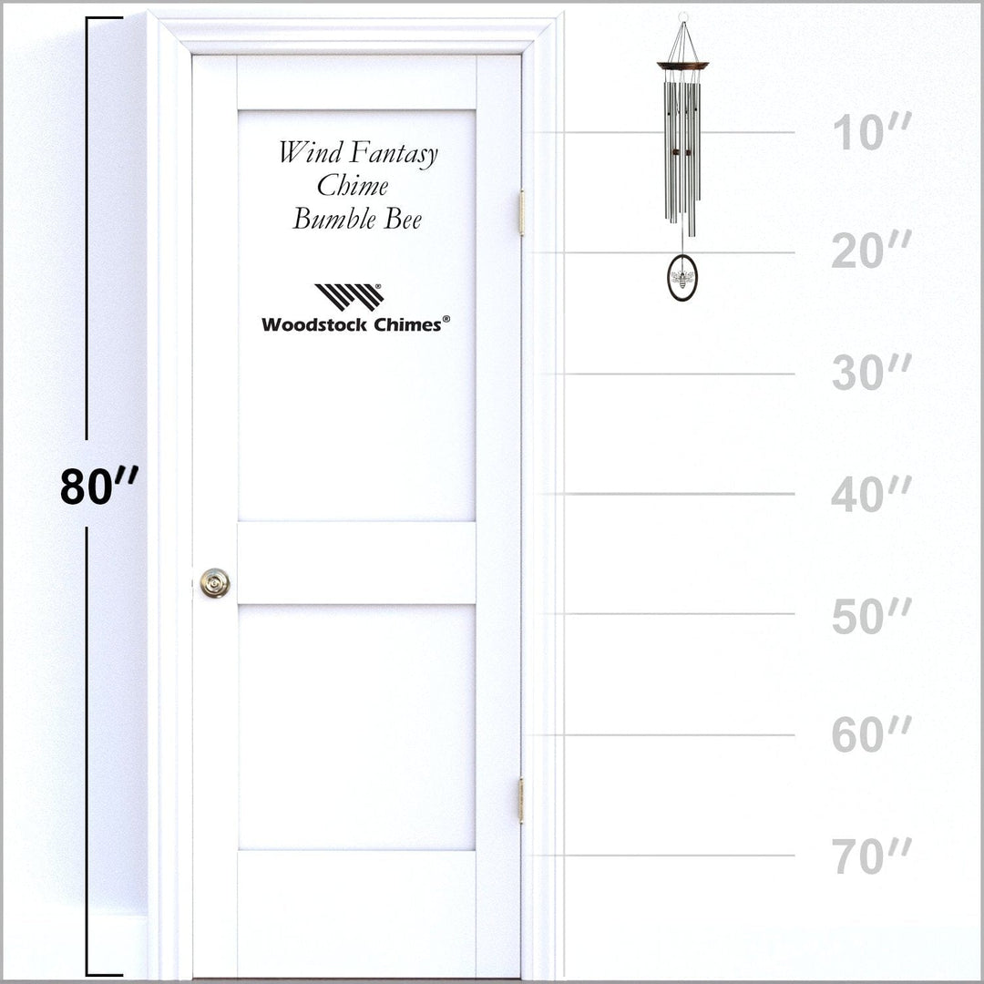 One Coast - Woodstock Chimes windchime Woodstock Chimes Fantasy Chime Bumble Bee*