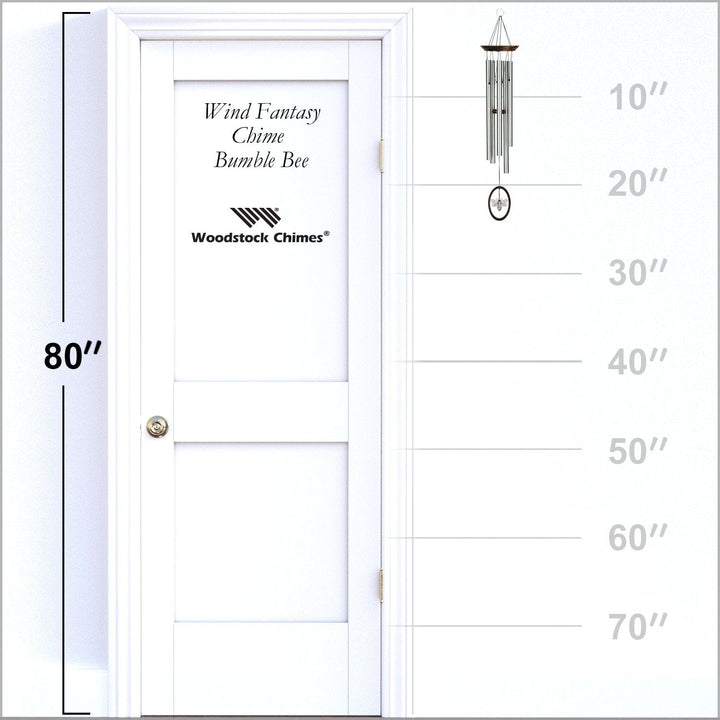 One Coast - Woodstock Chimes windchime Woodstock Chimes Fantasy Chime Bumble Bee*