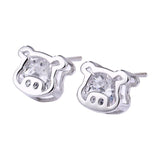 Pig Rings and Earrings, The Cutest EVER! Choice of colors, Helps Rescued Piggies! - The Pink Pigs, A Compassionate Boutique