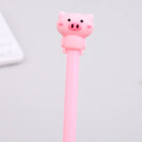 Pink Pig Pens & Wire Mesh Desk Accessory Pen Holder