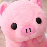 Big Pink Plush Piggies, Pillow Size!
