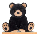 Cuddly Plush Black Bear by Bearingington