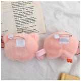 Plush Pig Butt and Face Key Chains Purse Decorations Pin - The Pink Pigs, Animal Lover's Boutique