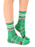 Dad & Son Quarterback & MVP Football Sock Set - The Pink Pigs, A Compassionate Boutique