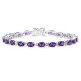 Gemstone Bracelets in Sterling Silver-Amethyst, Sapphire, Peridot and MORE!