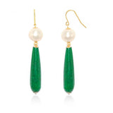 REGENZ Gemstone Earrings-Jade, Turquoise, Coral, Citrine, Pearls, Lapis HANDMADE with Love!