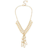 Robert Lee Morris Soho Gold-Tone Shaky Link Lariat Necklace - The Pink Pigs, A Compassionate Boutique