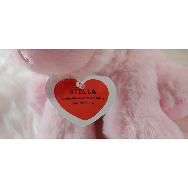 Rooterville A Sanctuary Inc Plush Animals Plush Pig "STELLA"  Rooterville Animal Sanctuary's Inspiration