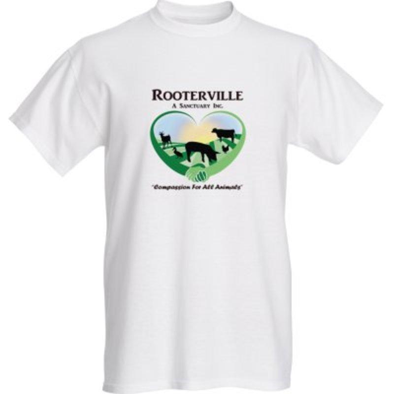 Rooterville Logo Unisex T-Shirt - The Pink Pigs, A Compassionate Boutique