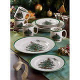 ROYAL WORCESTER-SPODE/PORTMEIRION CHRISTMAS Spode Christmas Tree S/4 Soup Plates