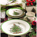 ROYAL WORCESTER-SPODE/PORTMEIRION CHRISTMAS Spode Christmas Tree S/4 Soup Plates