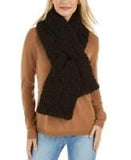 Inc Faux Sherpa Scarf Reversible Quilted  Cozy Winter Warm Soft