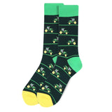 Seleni NY Apparel Men's Crew Socks-Pigs, Police, Camo, Dogs, CUTE!